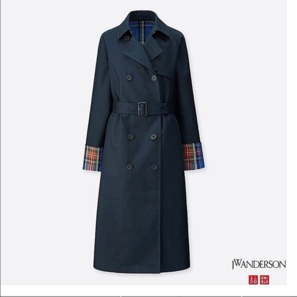JW AndersonXUniqlo Navy Reversible Trenchcoat XS